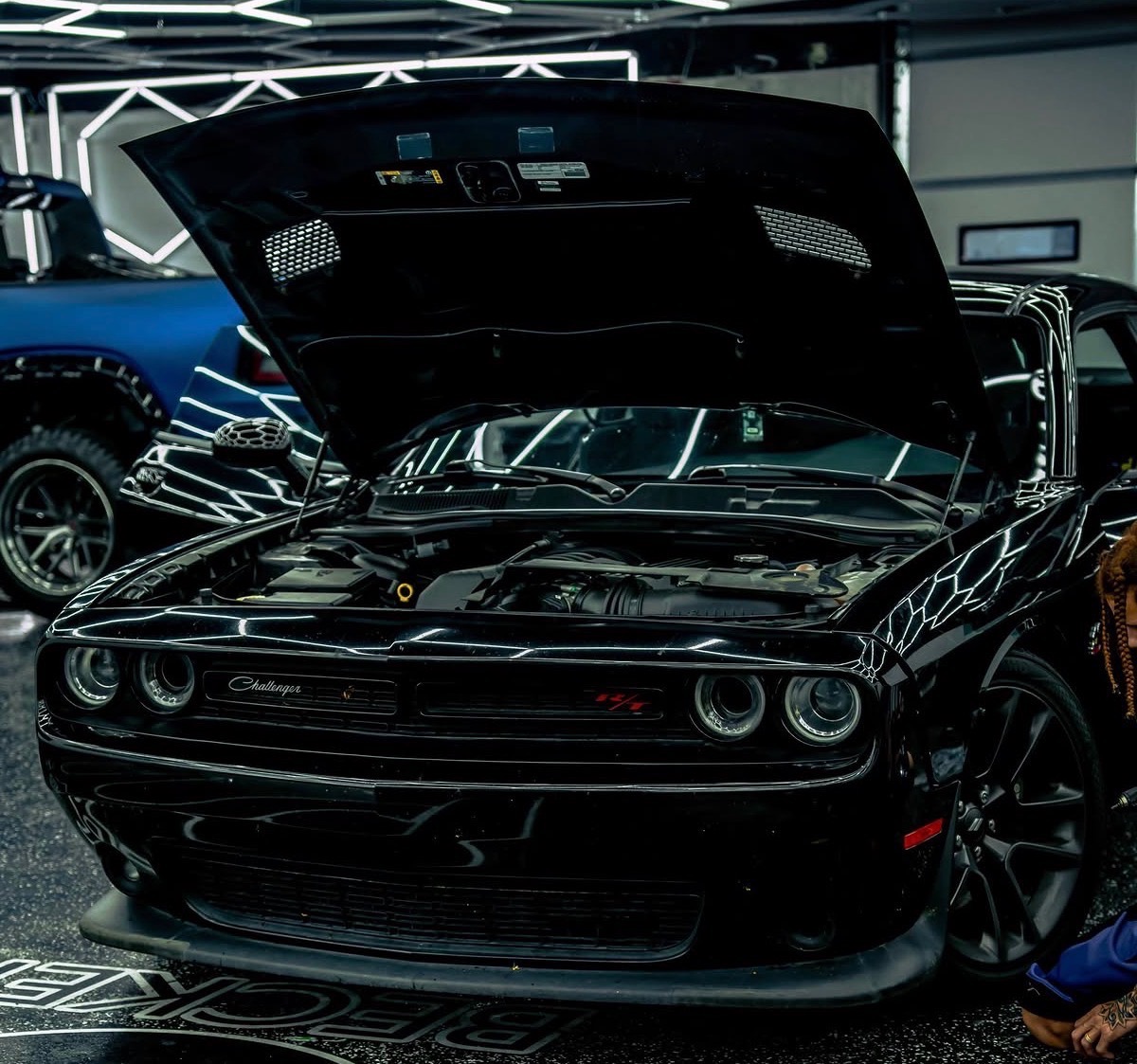 Vehicle wrap edge work detail — Sleepr Studio College Station TX