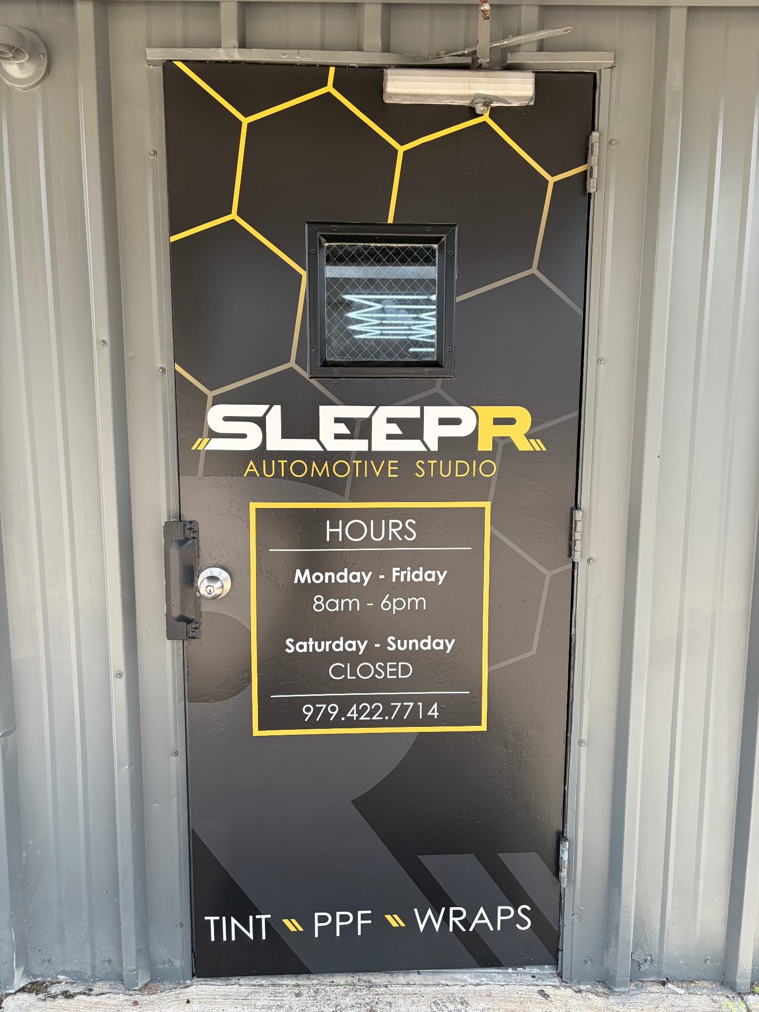 Sleepr Studio front entrance College Station TX